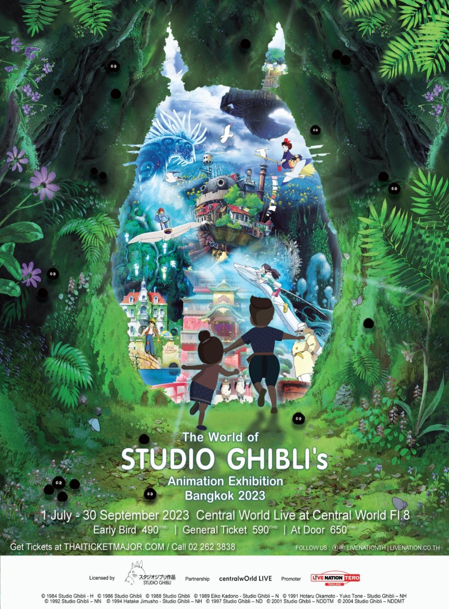 Public Happenings Studio Ghibli Exhibition Bangkok 2023
